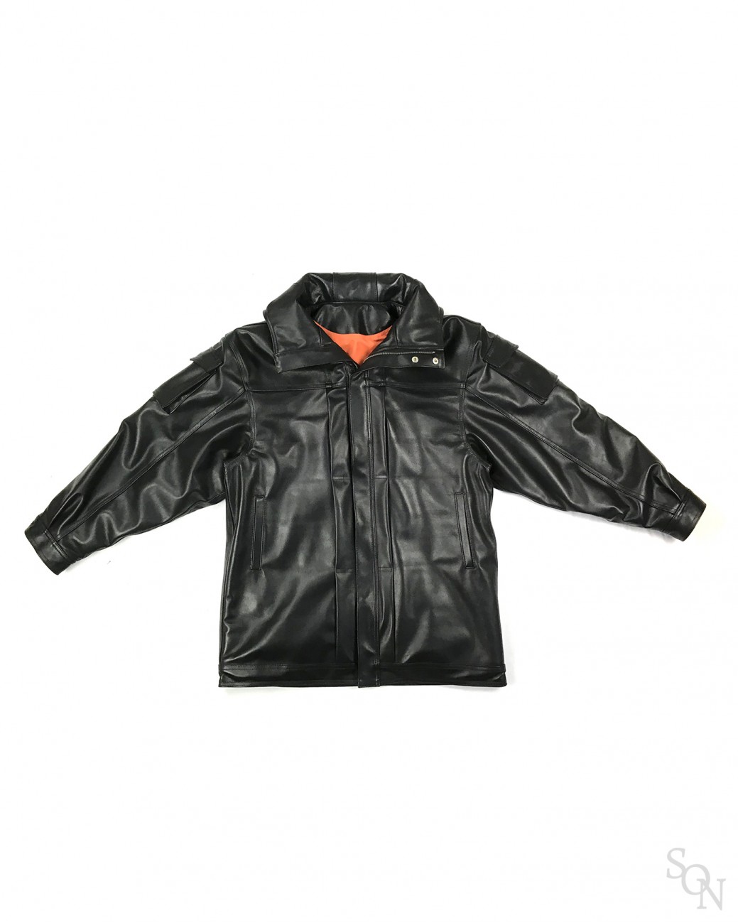 Cargo Leather Jacket