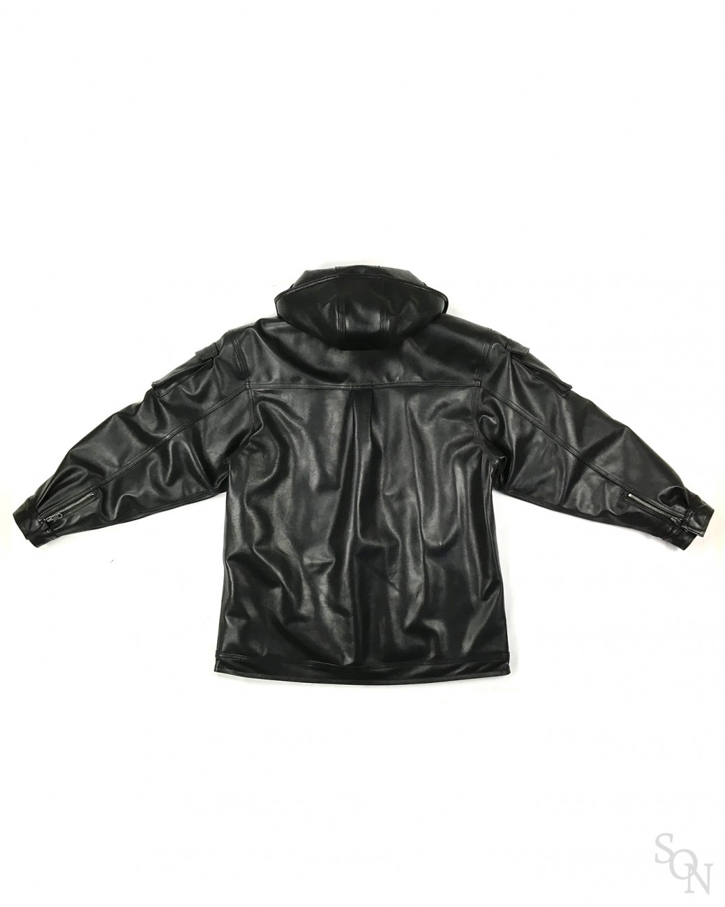 Cargo Leather Jacket