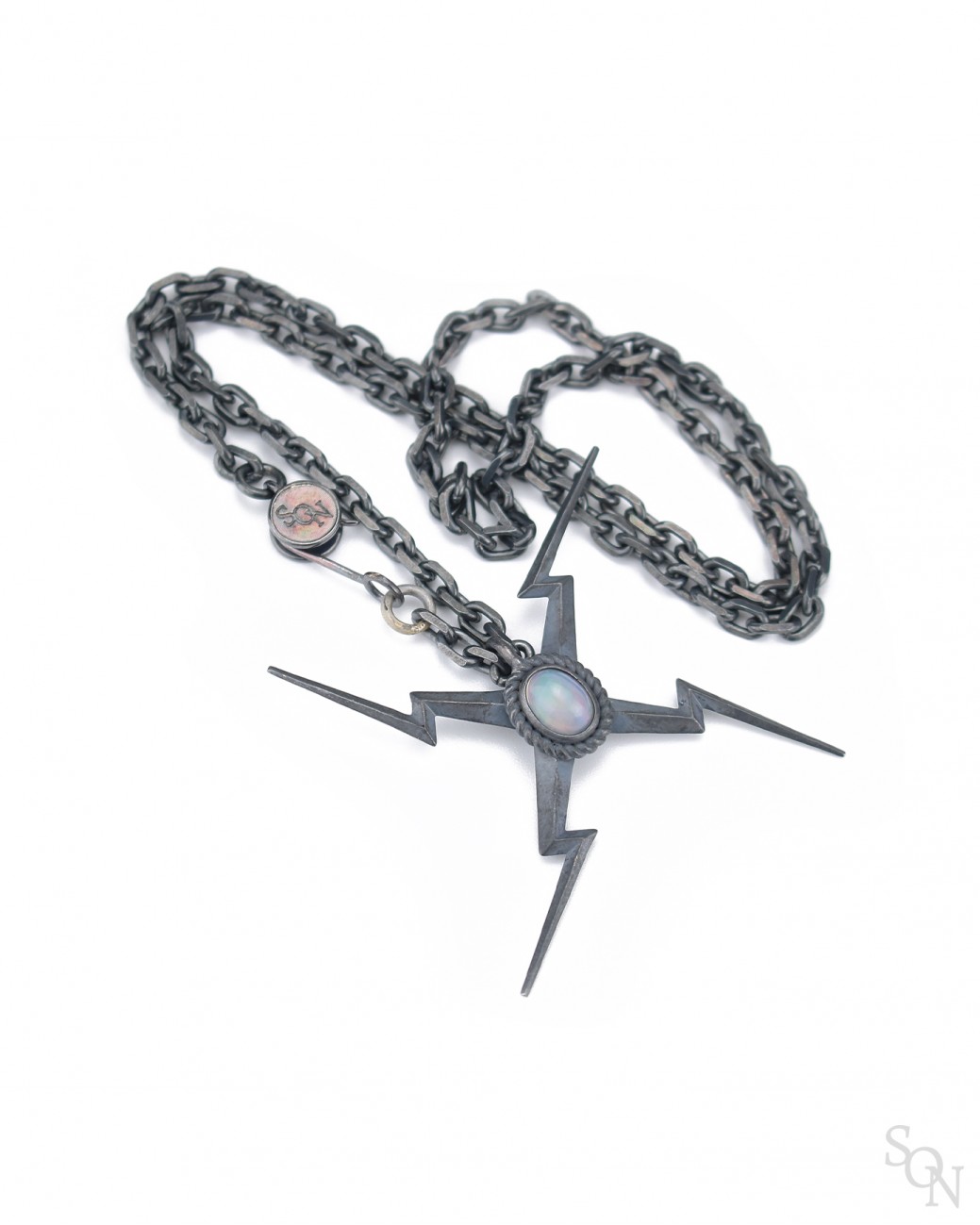 Lightning Cross Necklace